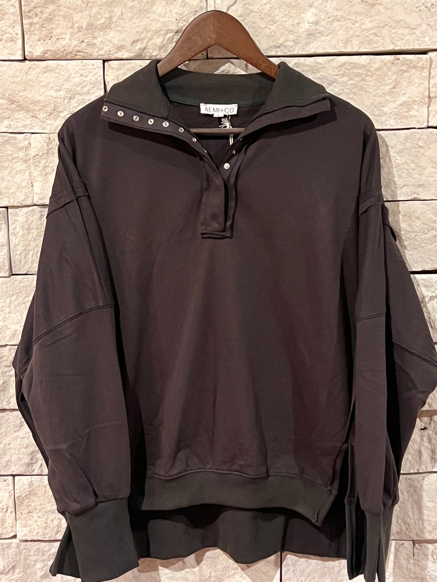 Charcoal Chic Long Sleeve