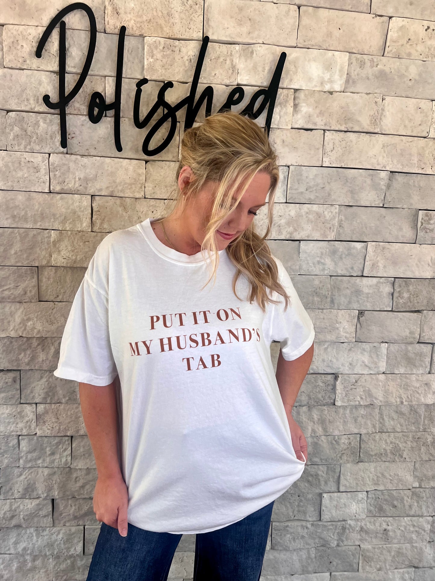 Husband's Tab T-shirt