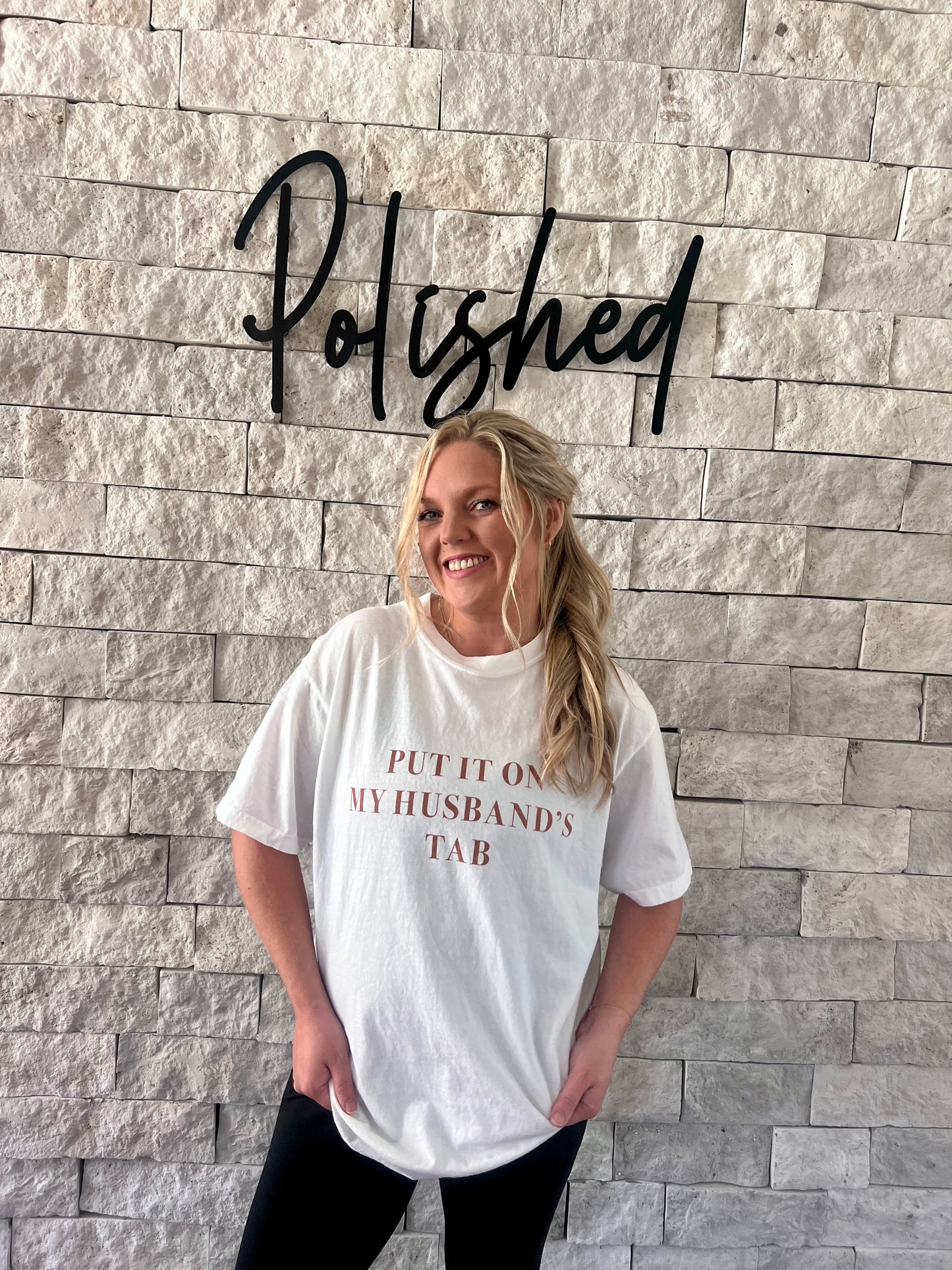 Husband's Tab T-shirt