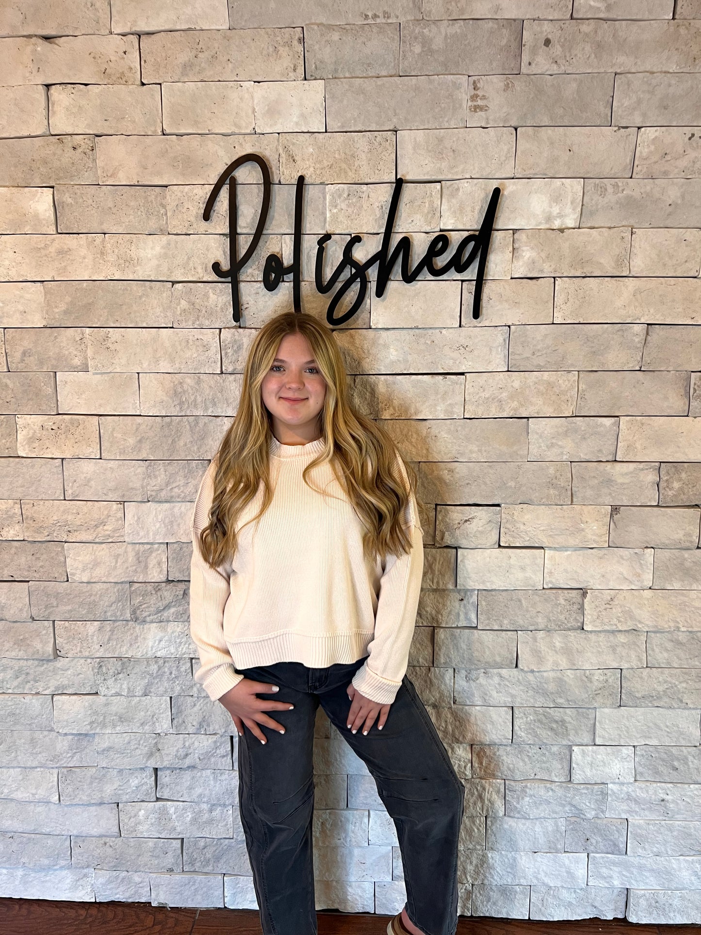 Charcoal Barrel Jean