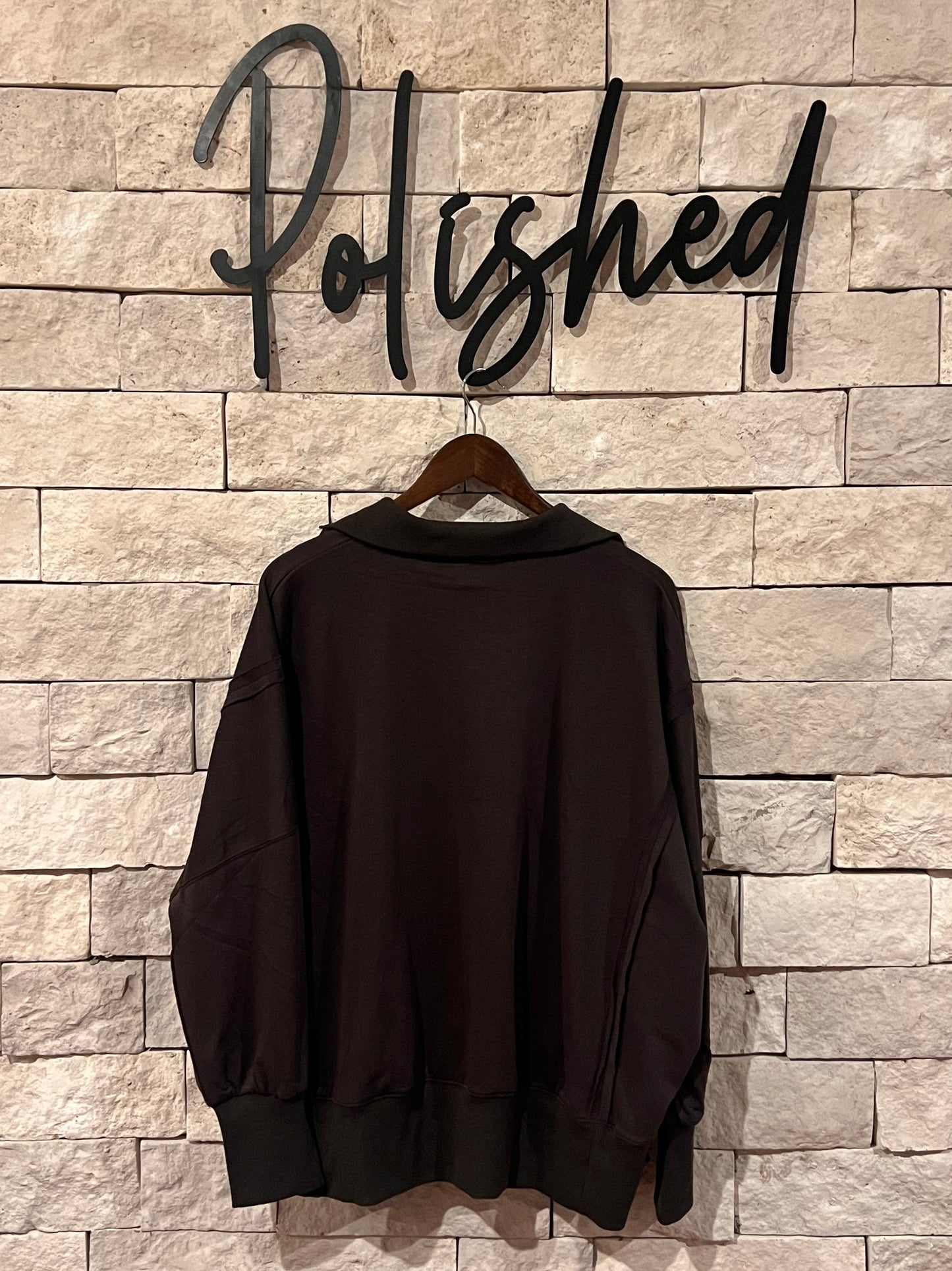 Charcoal Chic Long Sleeve