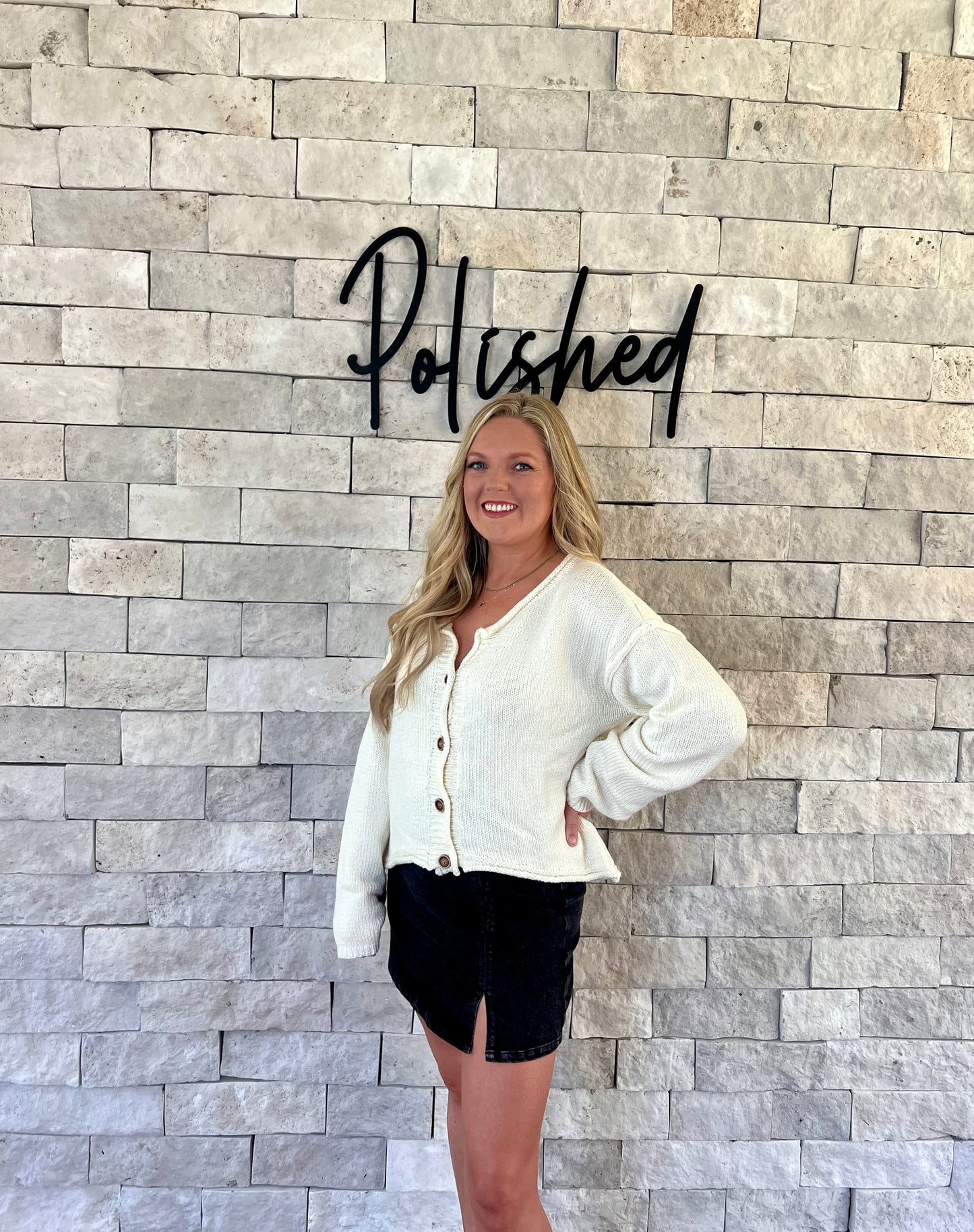 Cozy Cropped Cardigan