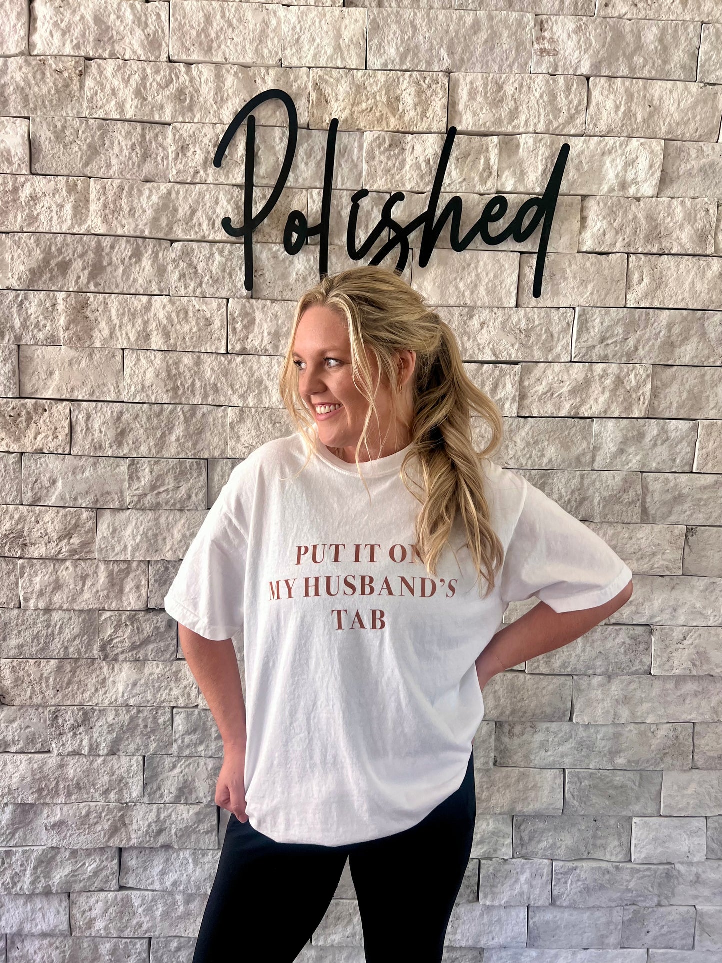 Husband's Tab T-shirt